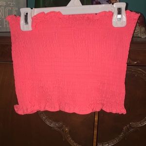 Coral/Pink Tube top